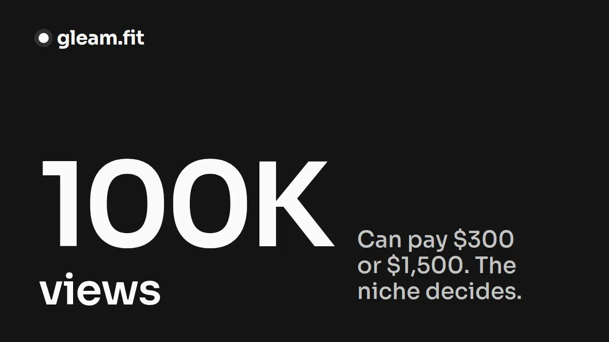 YouTube CPM by Niche: Why 100K Views Can Pay $300 or $1,500
