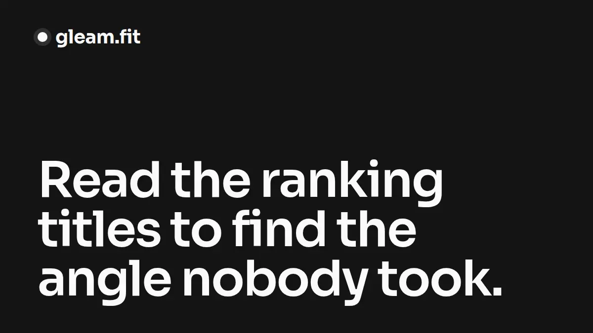 YouTube Niche Research: Read the Titles, Not Just the Keywords