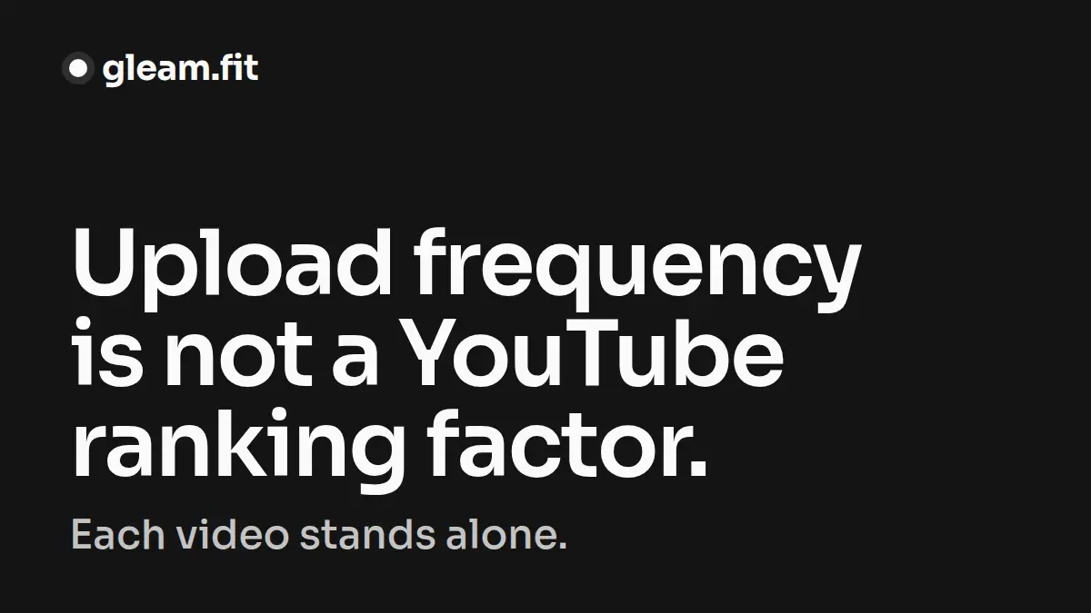 YouTube Upload Frequency: Why Posting More Hurts Growth